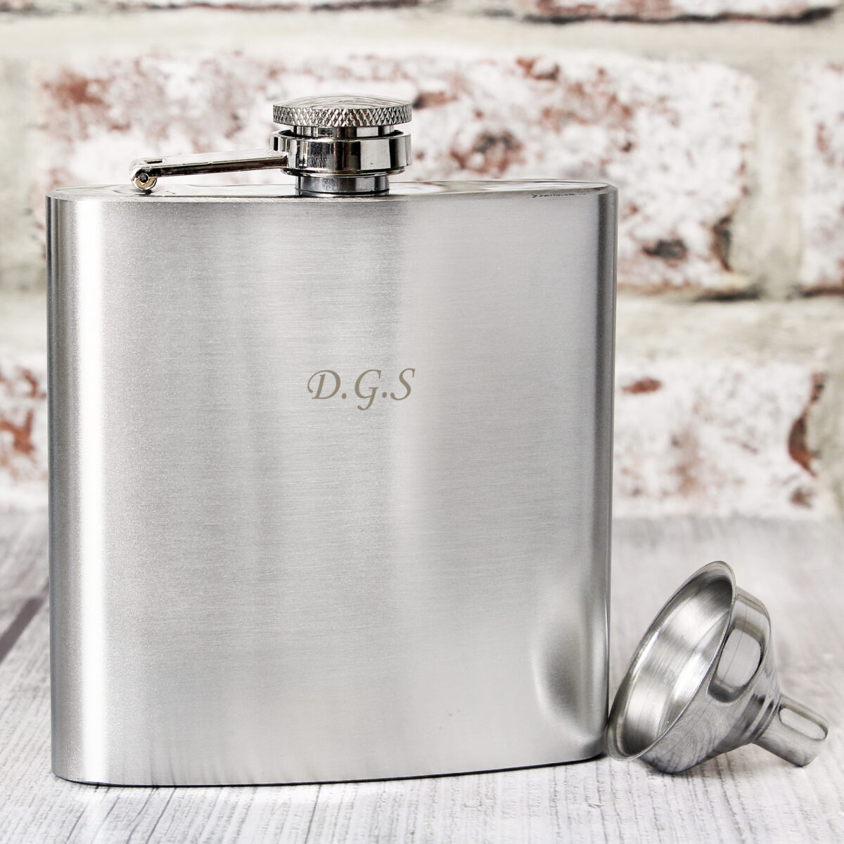 Personalised Boxed Stainless Steel Hip Flask - Image 2