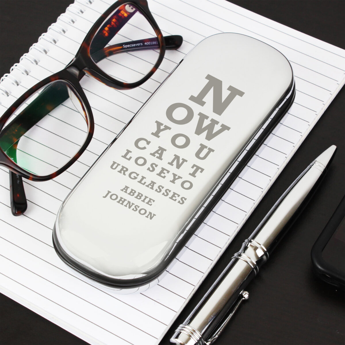 Personalised Eye Exam Glasses Case - Image 2