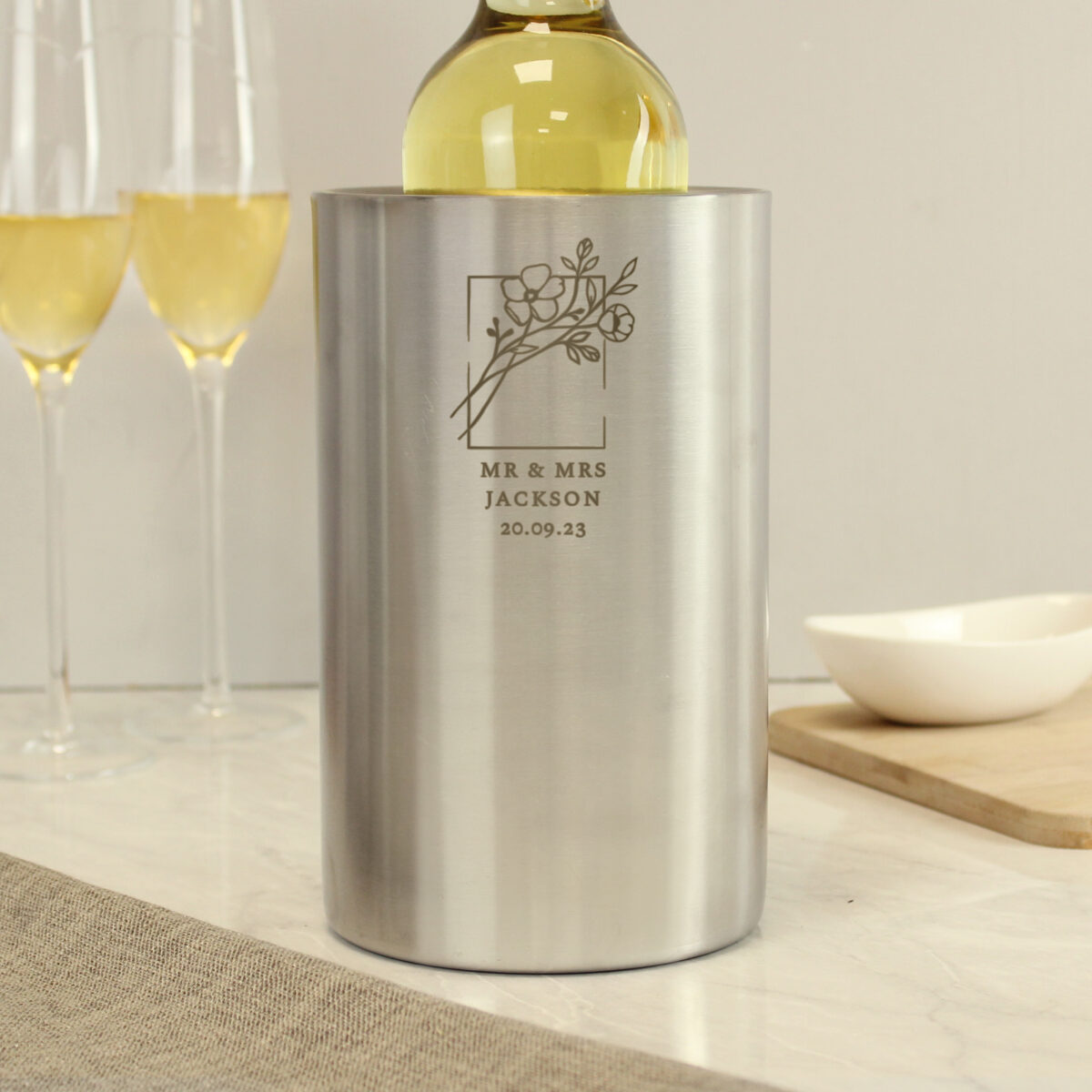 Personalised Botanical Wine Cooler - Image 3