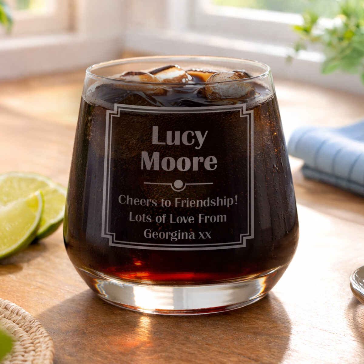 Personalised Art Deco Tumbler - Image 3