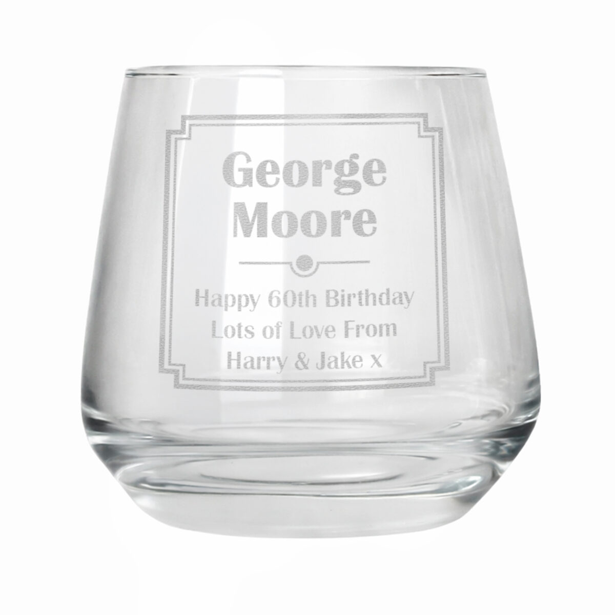 Personalised Art Deco Tumbler - Image 4