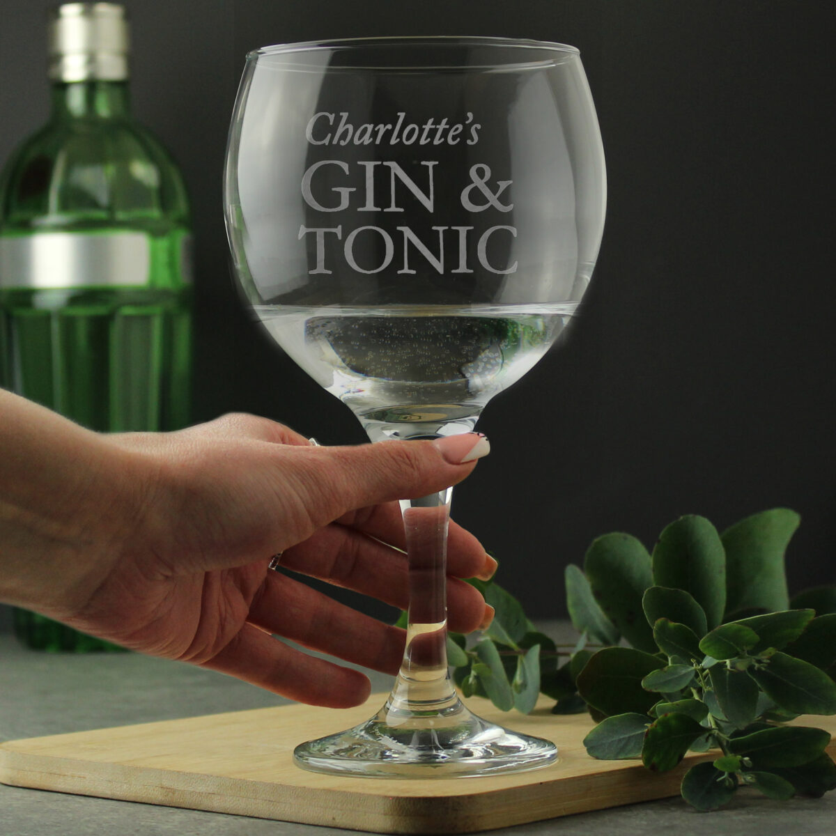 Personalised Gin & Tonic Balloon Glass - Image 2
