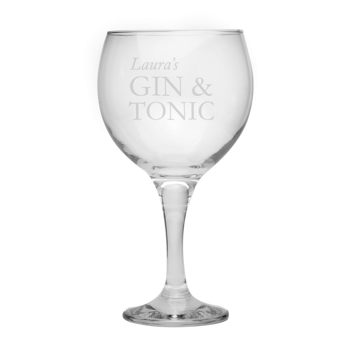 Personalised Gin & Tonic Balloon Glass - Image 4