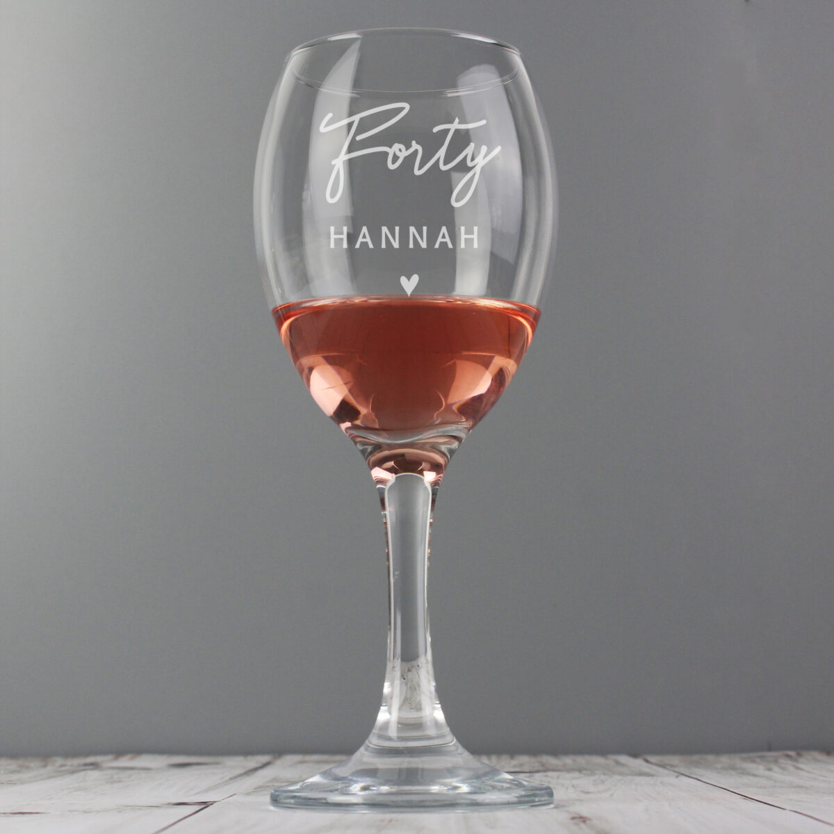Personalised Big Age Wine Glass - Image 2