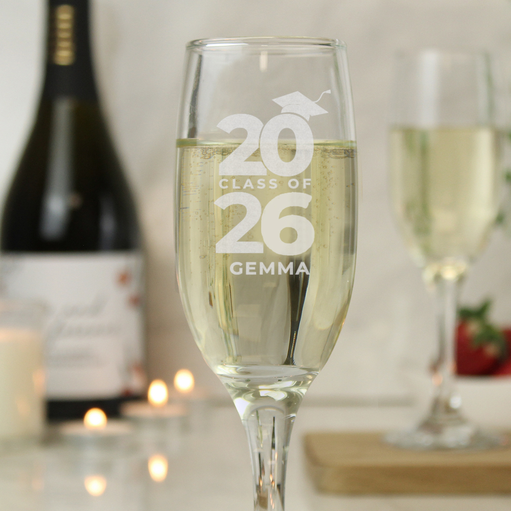 Personalised Class of Graduation Flute - Image 2