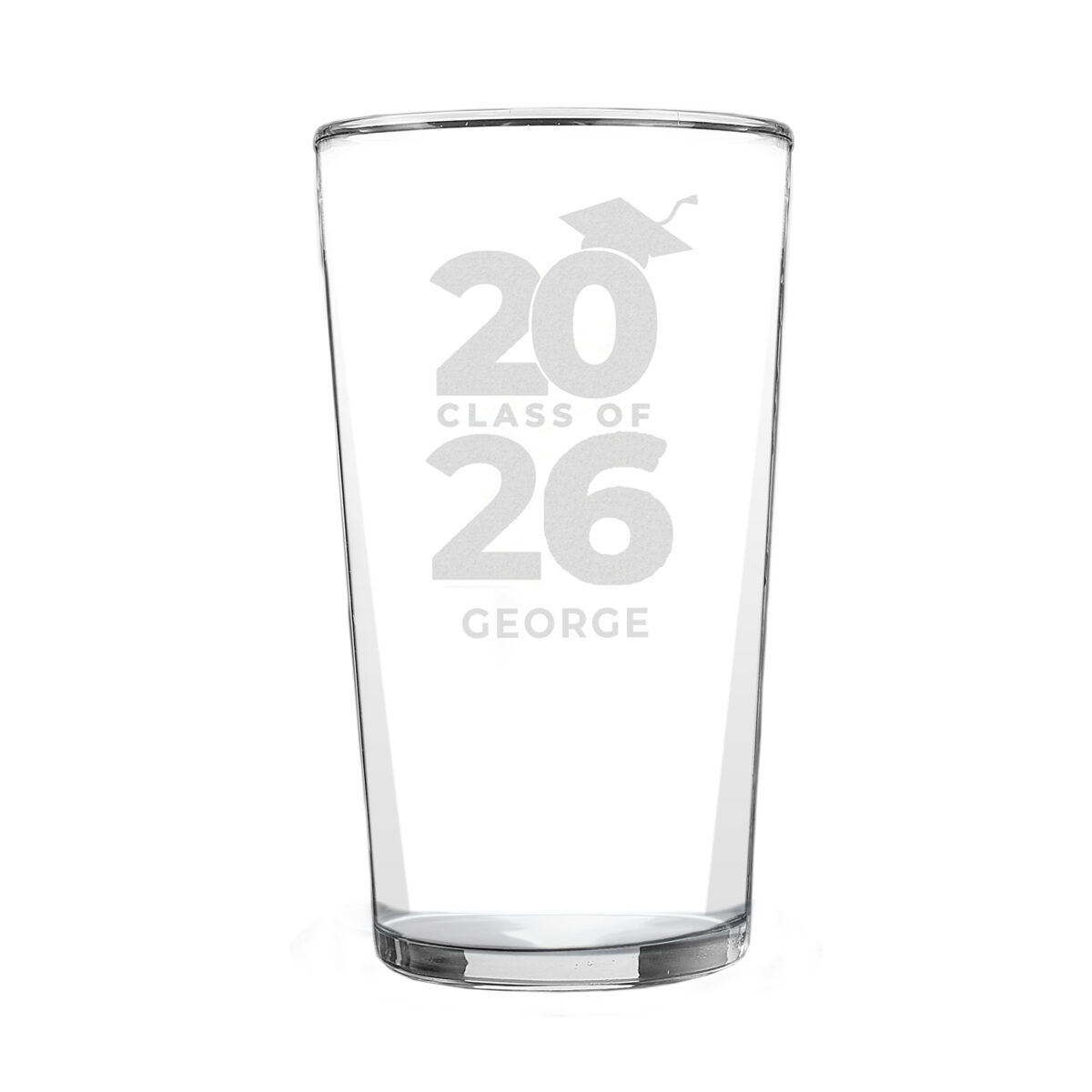 Personalised Class of Graduation Pint Glass - Image 4