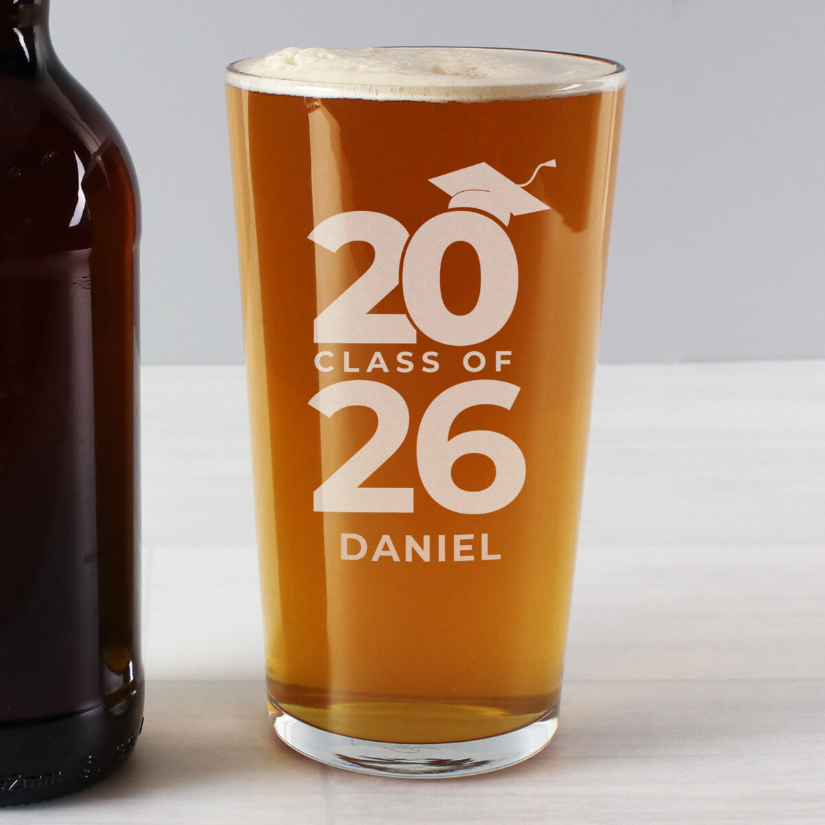 Personalised Class of Graduation Pint Glass - Image 6