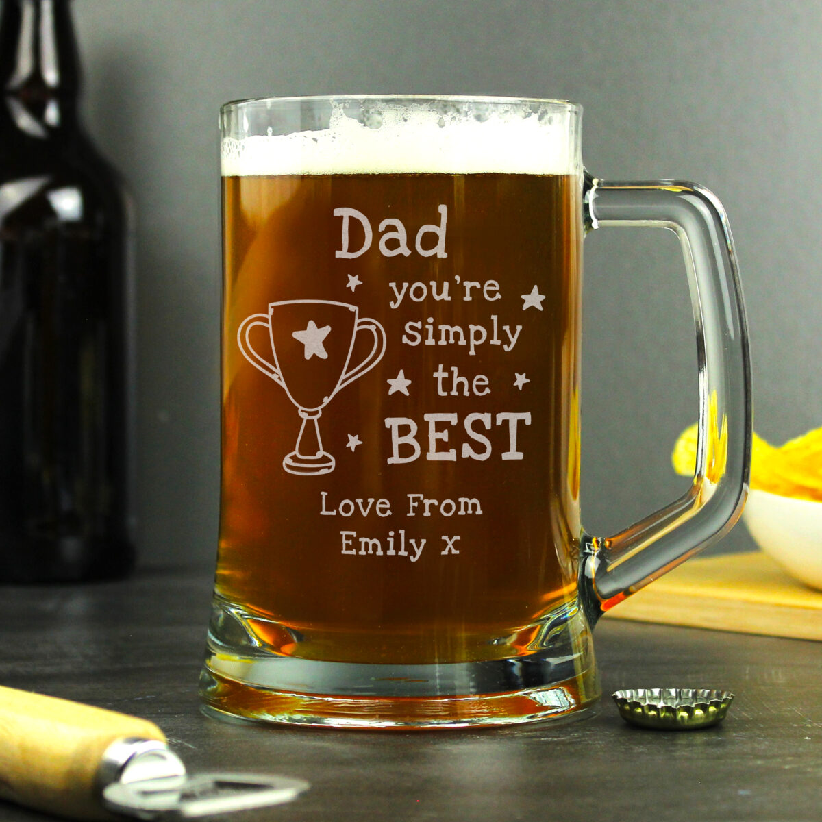 Personalised Simply The Best Pint Tankard - Image 2