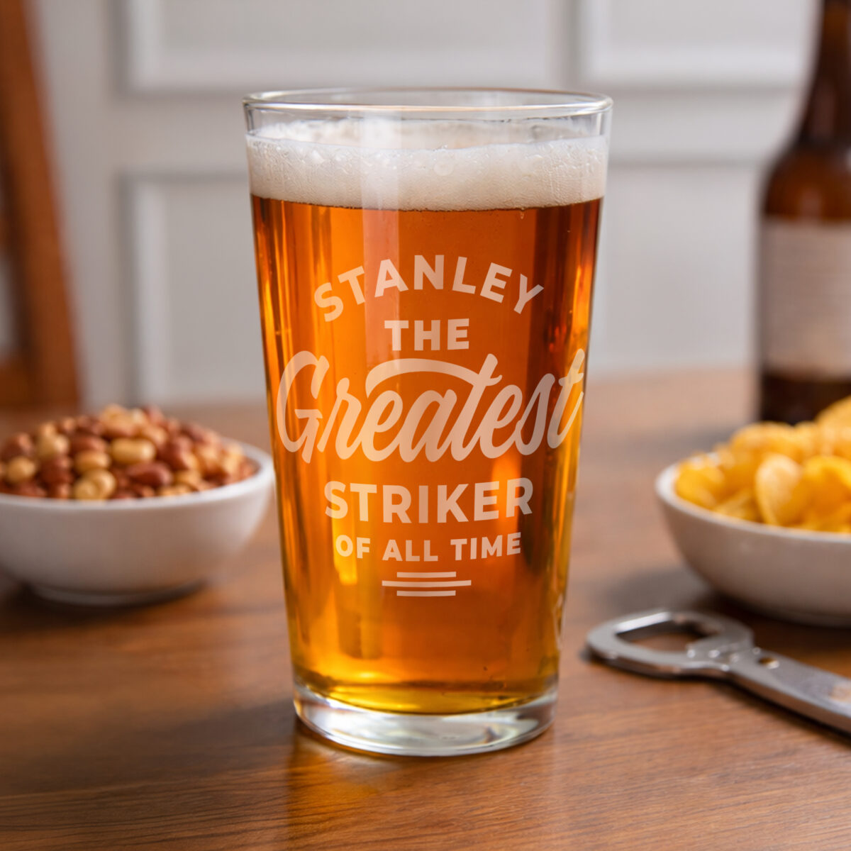 Personalised Greatest Pint Glass - Image 3