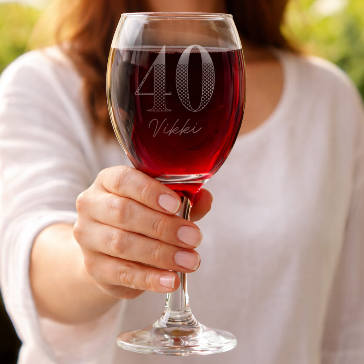 Personalised Big Age Wine Glass - Image 3