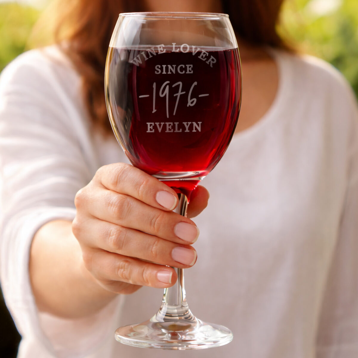 Personalised Since Wine Glass - Image 3