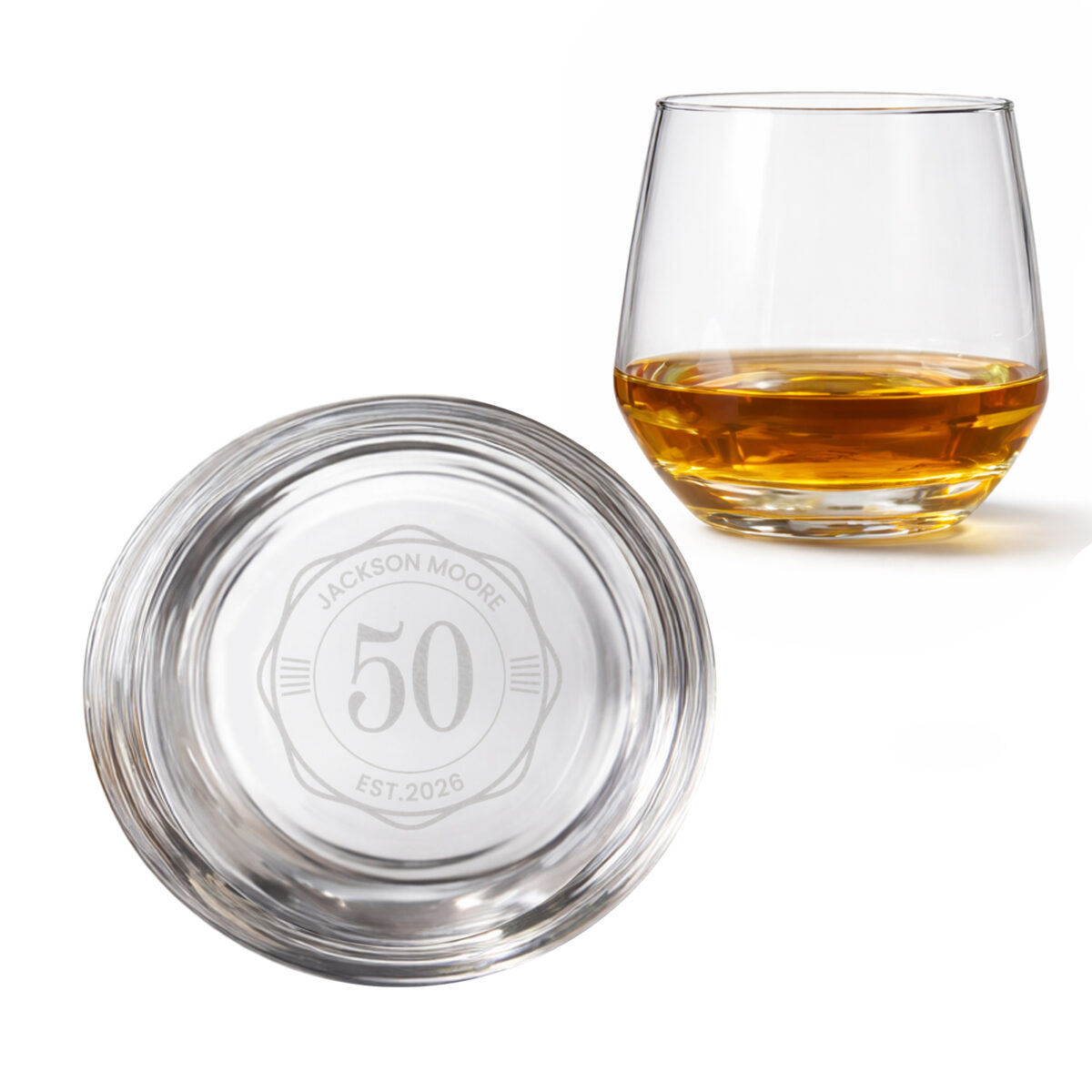 Personalised Base Engraved Big Age Tumbler - Image 4