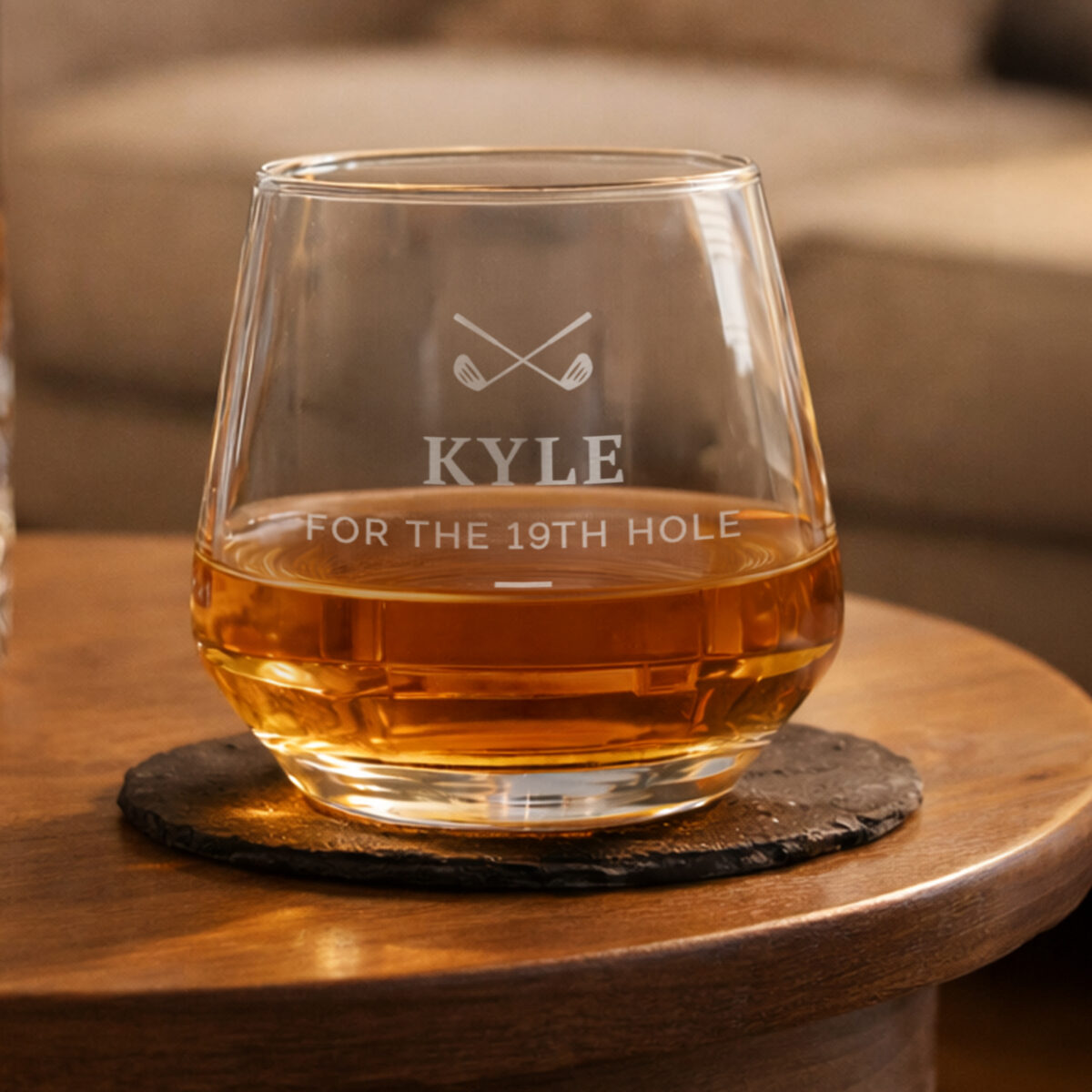 Personalised Golfing Motif Tumbler - Image 2