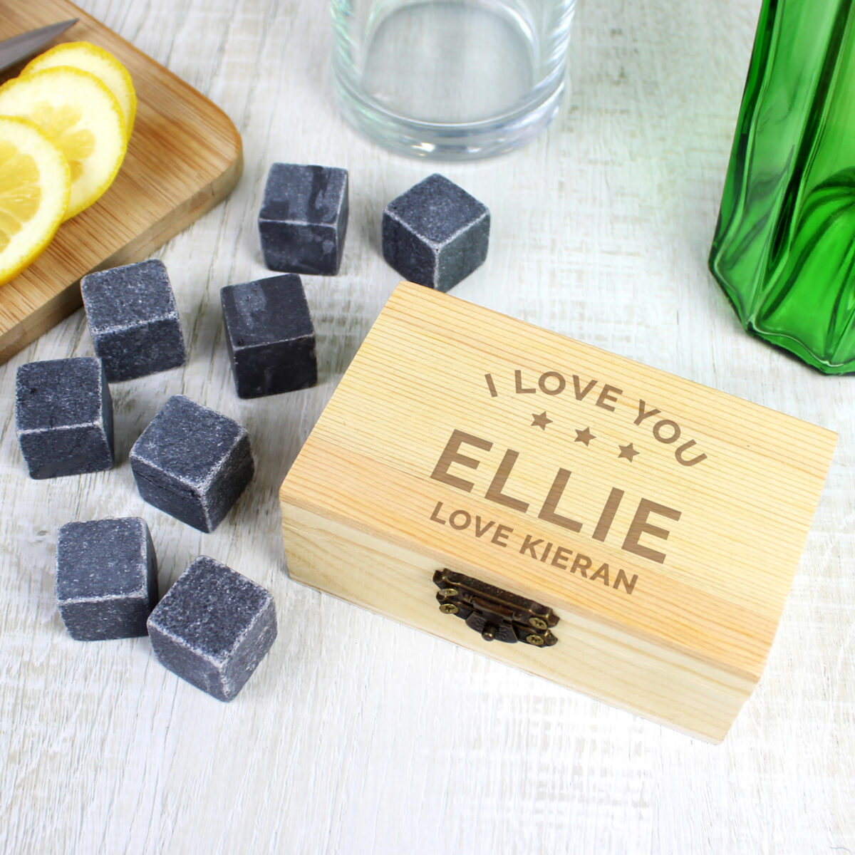 Personalised Stars Free Text Cooling Stones - Image 5