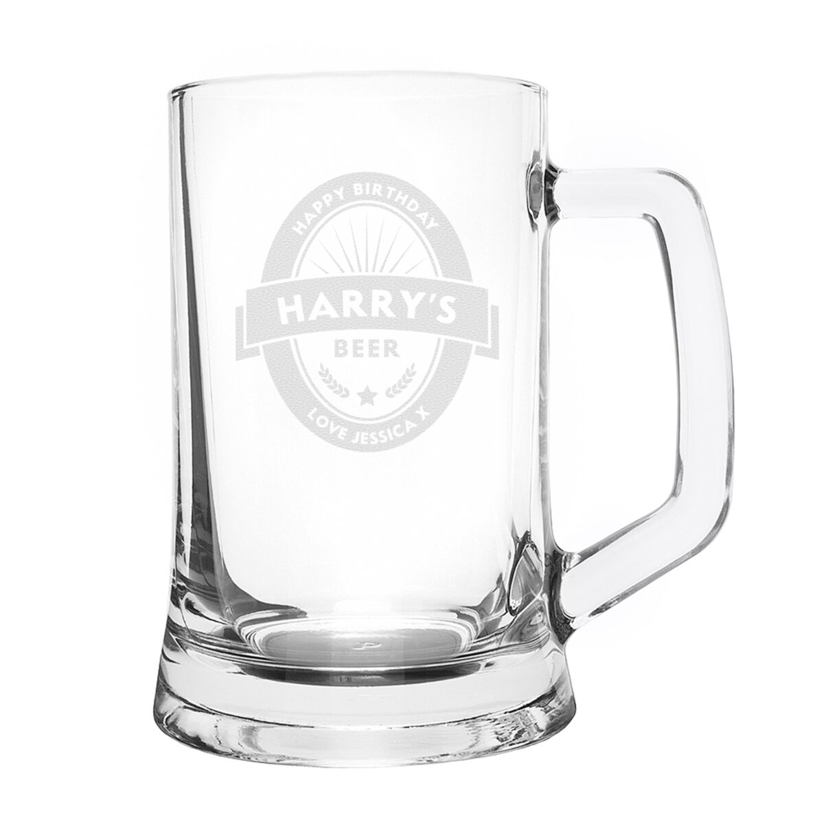 Personalised Beer Label Pint Stern Tankard - Image 4