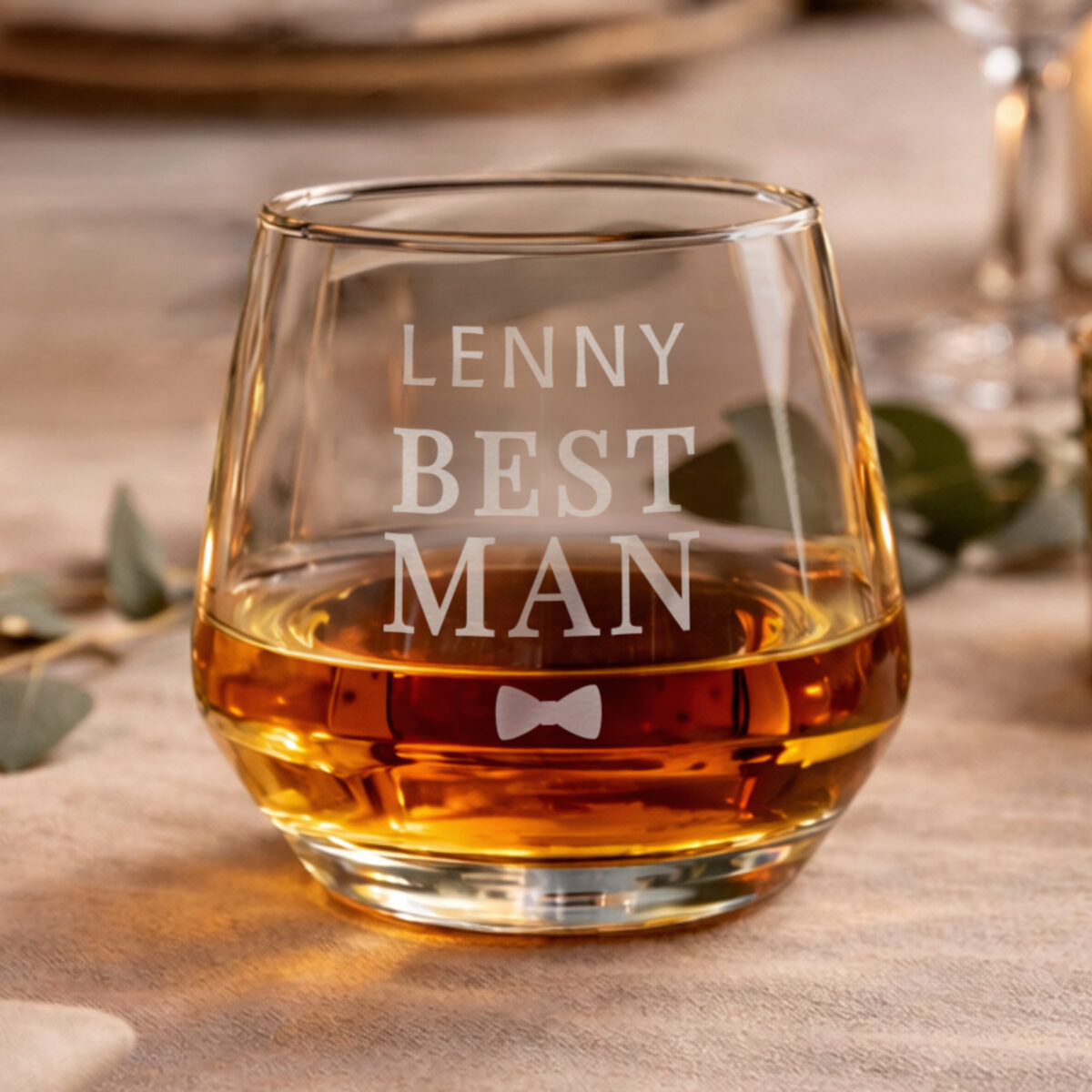 Personalised Best Man Tumbler - Image 2