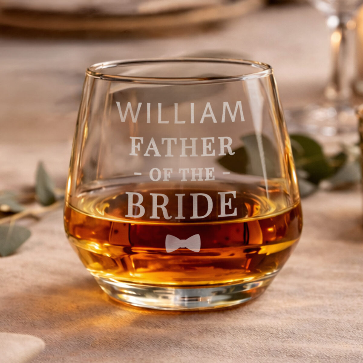 Personalised Father of the Bride Tumbler - Image 2