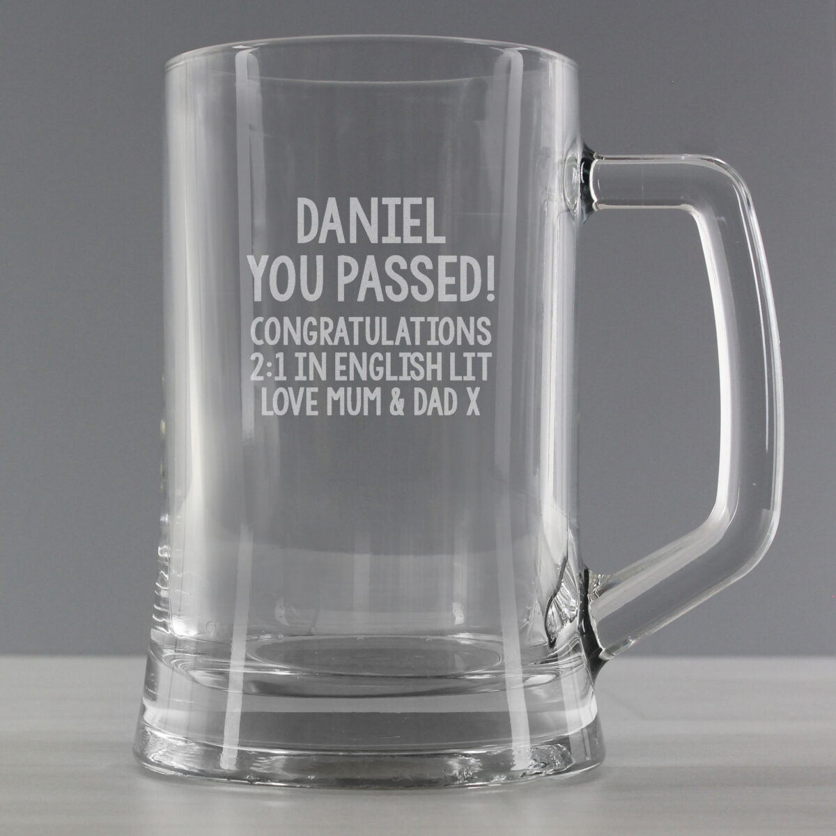 Personalised Free Text Pint Stern Tankard - Image 3