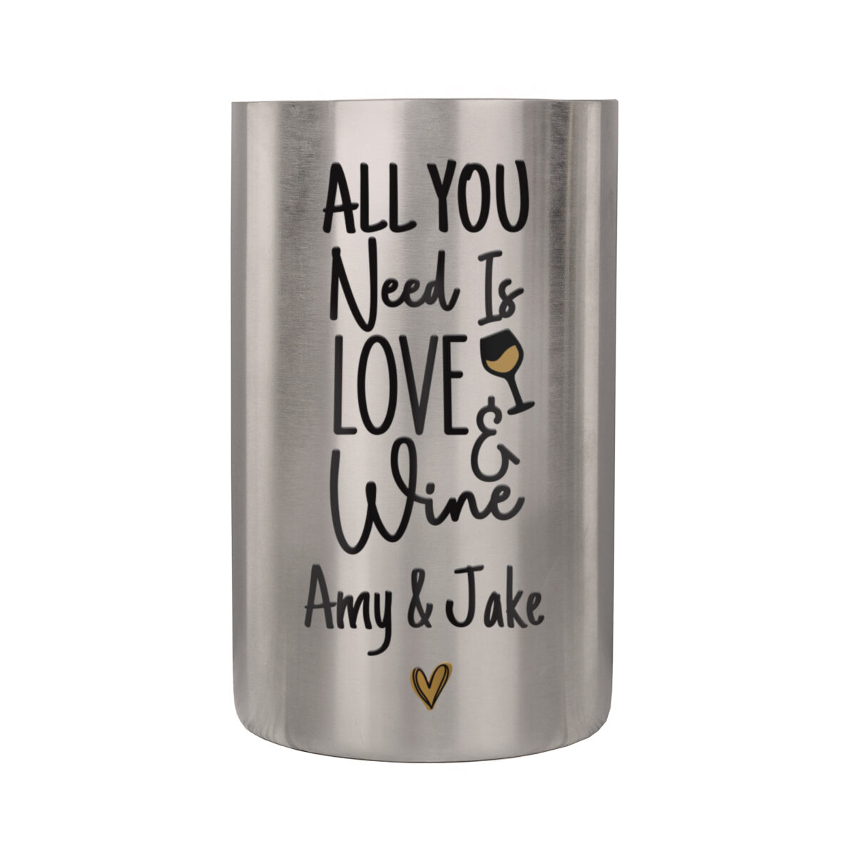 Personalised Love & Wine Cooler - Image 3