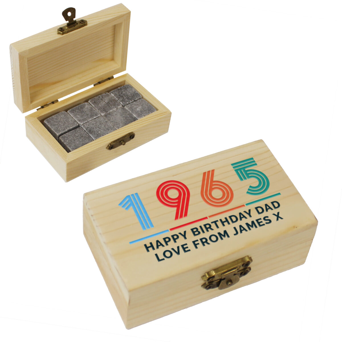 Personalised Big Age Whisky Stones - Image 4