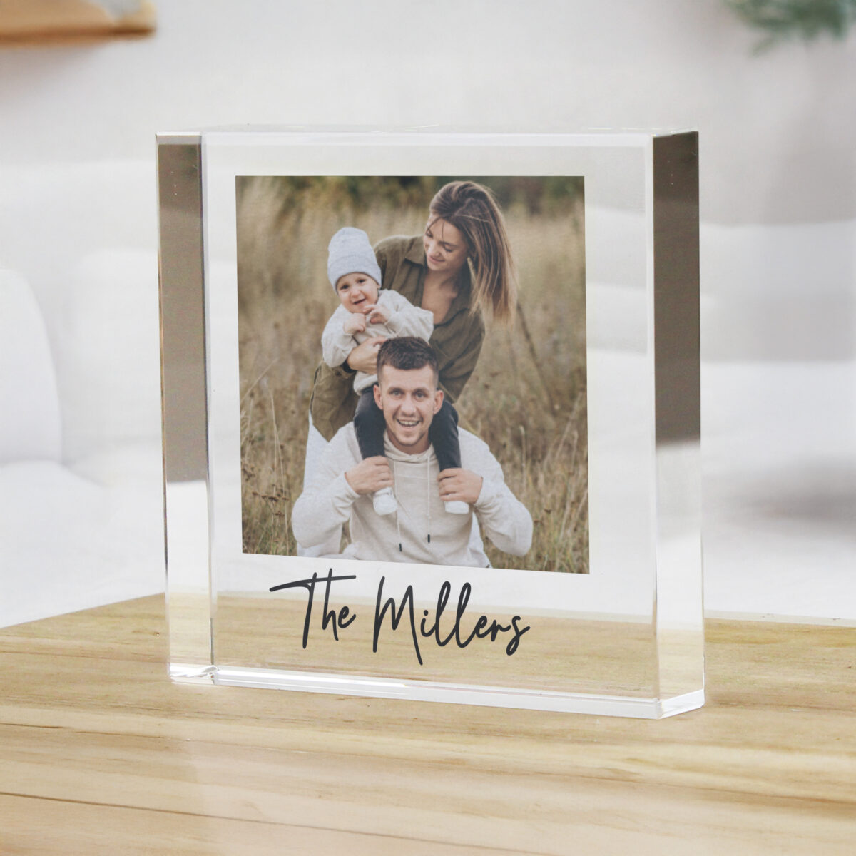 Personalised Photo Upload Small Glass Ornament - Image 2
